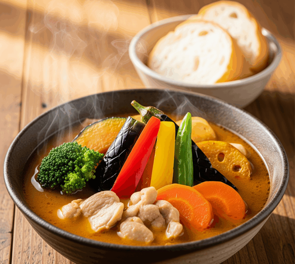 五感を呼び覚ます魔法と心も満たされるスープカレー
