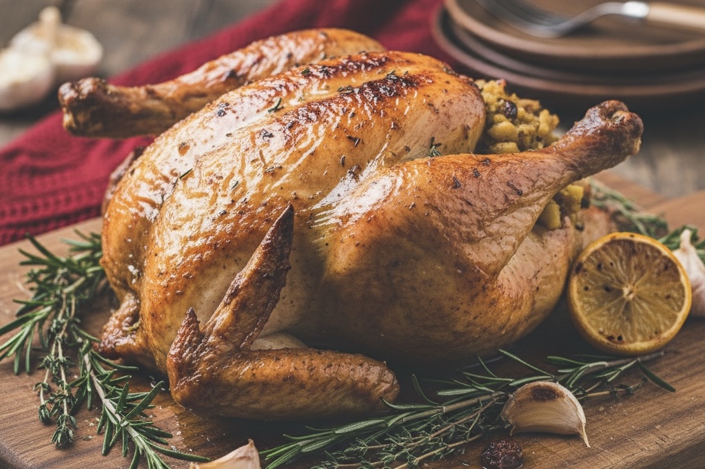 「香ばしさがごちそう！皮パリッ、中ジューシーな『絶品ローストチキン』持ち帰りレッスン」a-ta-sante ごきげん低糖質　大阪市　阿倍野区　パン教室　低糖質パン教室　米粉パン教室