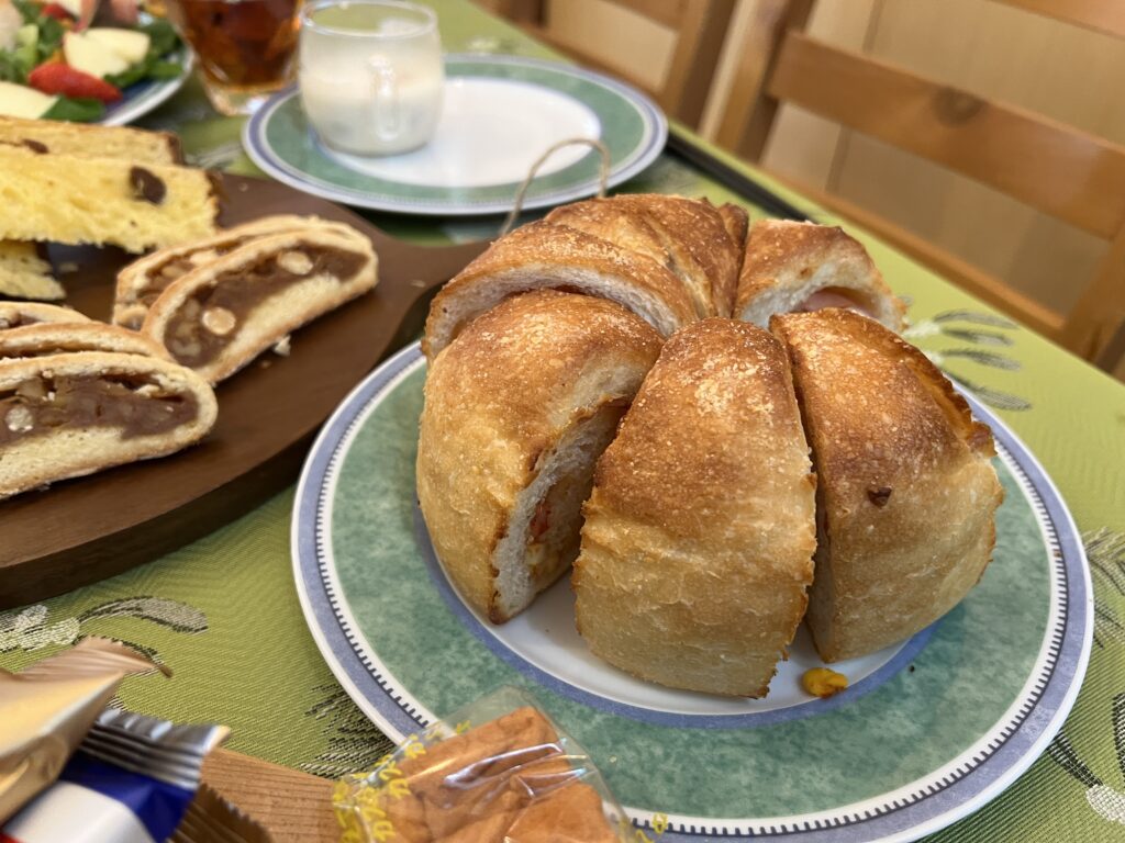 a-ta-sant'e 大阪市阿倍野区桃ヶ池　12月19日小麦粉レッスン　トルタノ　利野郁枝