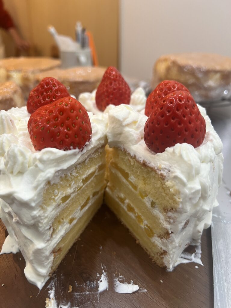 a-ta-sant'e 大阪市阿倍野区桃ヶ池町 低糖質パン教室 米粉パン教室 京都江部粉 米粉のジェノワーズレッスン 利野郁枝